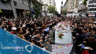 Último adiós a Gustavo Cerati / Funeral del vocalista de Soda Stereo