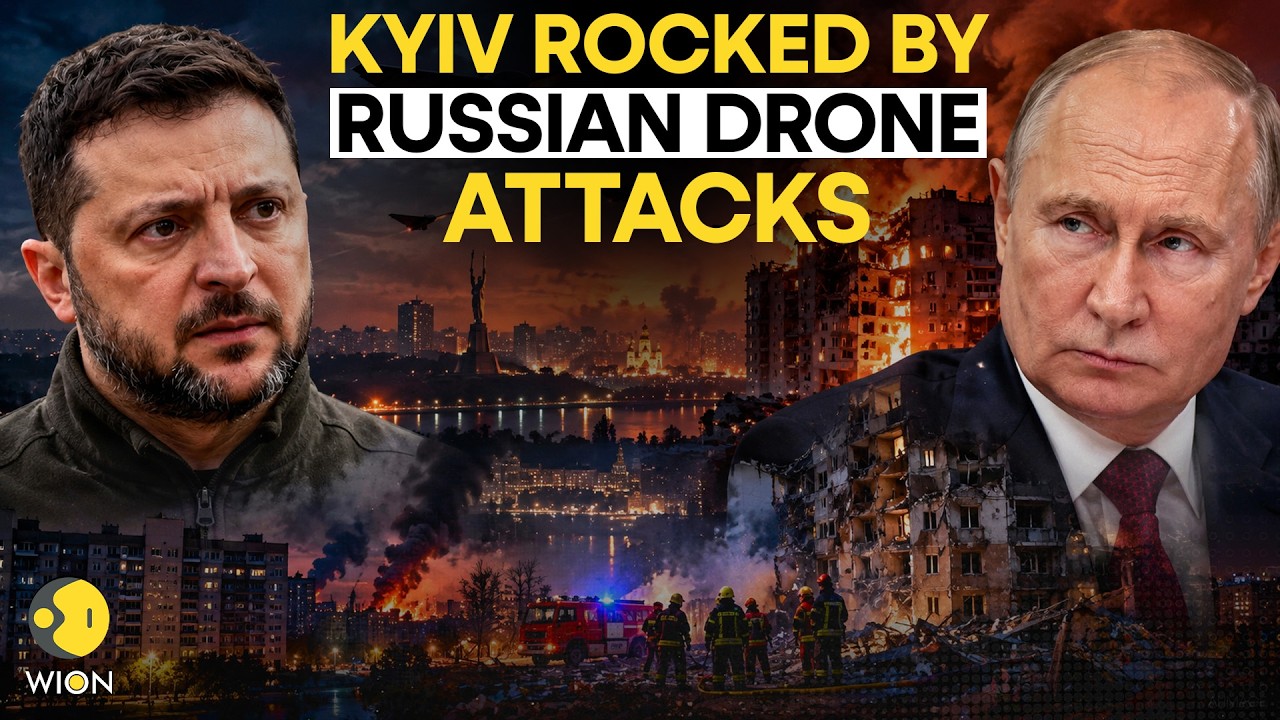 Russia-Ukraine War LIVE: Russian Jet Drones Swarm Kyiv In Fresh Assault | WION