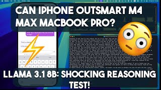 Ollama vs Private LLM on iPhone: Llama 3.1 8B Edition