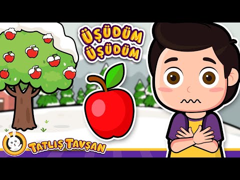 YENİ! Üşüdüm Üşüdüm Daldan Elma Düşürdüm · Eğlenceli Çocuk Şarkısı · Tekerleme · Tatlış Tavşan
