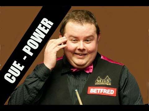 STEPHEN LEE!!! SHOWING HIS CUE POWER SNOOKER CLASSICS CB