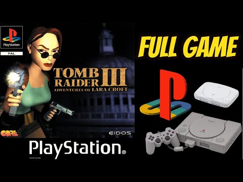 Tomb Raider 3: Adventures Of Lara Croft [PS1] 100% SECRETS Walkthrough Playthrough Longplay Full
