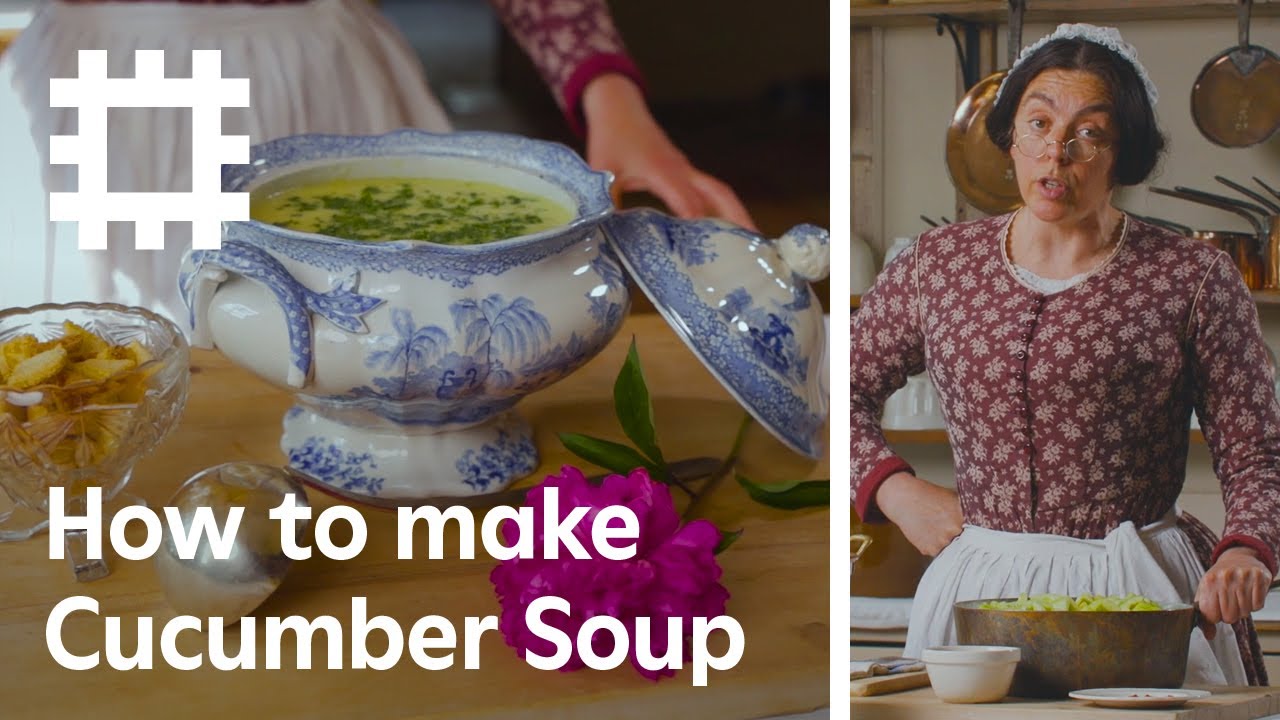 How to Make Cucumber Soup — The Victorian Way