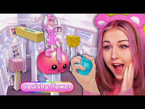 I Added A DTI SQUISHY TOWER w/ An INSANE Challenge! | ROBLOX Dress to Impress