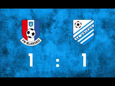 SESTŘIH | MSFL 24/25 | 4. kolo | FK Blansko - SK Uničov | 1:1