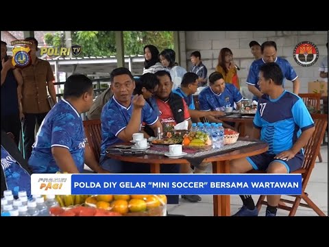 POLDA DIY DAN WARTAWAN JOGJA GELAR MINI SOCCER