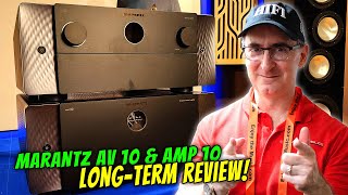 Video thumbnail for Still the BEST AV Preamp & Amp Combo? Marantz AV 10 & Amp 10 Review by Audioholics