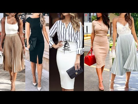 ELEGANTE SENCILLA CON ESTILO Y CLASE VISTIENDO ESTAS COMBINACIONES DE ROPA  FINA ELEGANTE Y SENCILLA