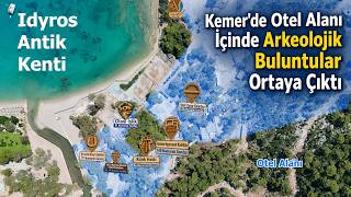 Kemer’de Otel Alanı İçinde Arkeolojik Buluntular Ortaya Çıktı