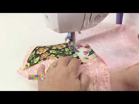 Passo a Passo com a Prof Maura Castro ensinando a fazer esse Jogo Americano