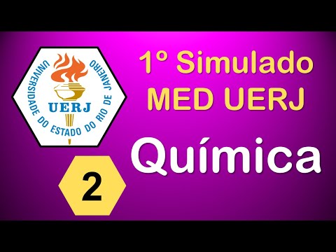 Questão 2 Química - 1º Simulado MED UERJ Plantão Química