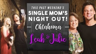 Theo on stage in Tulsa, the show Leah attended for the first time