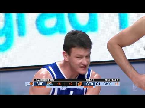 ABA Liga 2018/19, Round 16 match: Budućnost VOLI - Cedevita (21.1.2019)