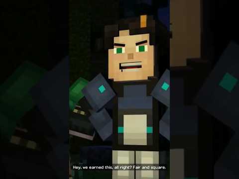 SethTH {The Real Seth644} Negative Devil - Minecraft Story Mode 1: Hey, we earned this, all right? Fair and square.