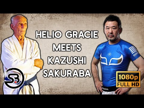 Helio Gracie Meets Sakuraba After Royce Gracie Fight - Remastered
