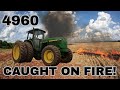 VALUABLE Tractor on Fire!