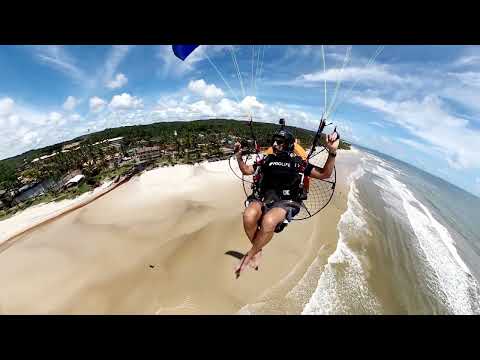 Vôo Paramotor Olivença (BA)