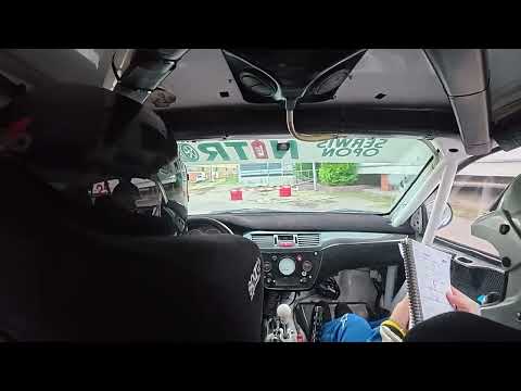 T.Jurkun/M.Kozdroń 63 rajd barbórka Lancer Evo IX os. Polfa Tarchomin