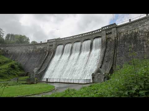 Fürwiggetalsperre Hochwasserüberlauf - 15.7.2021