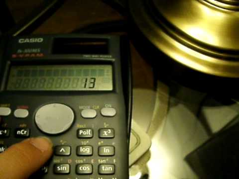 Casio Calculator Hack