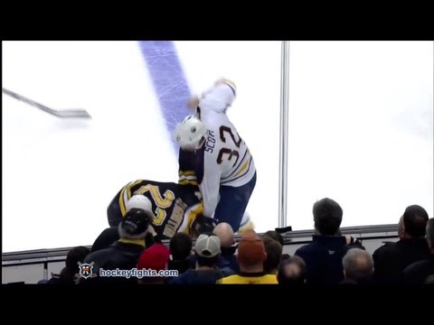 John Scott vs Shawn Thornton Jan 31, 2013