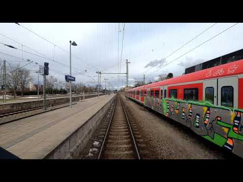 Führerstandsmitnahmne S-Bahn München S3 Holzkirchen - Ostbahnhof BR423