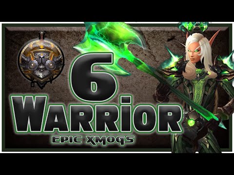World of Warcraft Shadowlands - 6 Unique Warrior Transmog Sets
