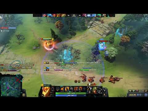 w33 battle vs Tundra.Nine keeps going