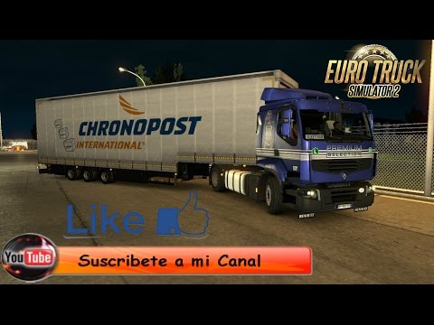 ETS 2 1.26 ProMods 2.15 Renault Premium Nantes - Portsmouth