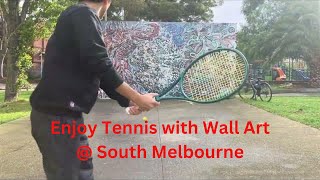 【練習】 Wall Art x POTATO in a rainy day@Melbourne