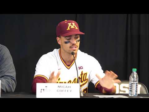 Postgame Press Conference: Gopher Baseball Falls to Oregon State 6-3 in NCAA Super Regionals