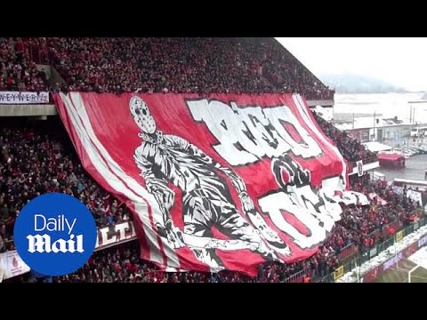 Highlights: Steven Defour sent off for kicking ball at fans - Daily Mail