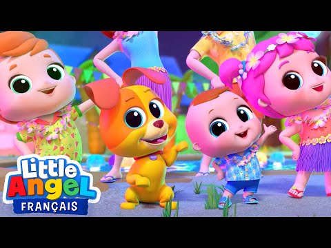 Dansons le Looby Loo en famille | Comptines à Gestes pour enfants | Little Angel Français