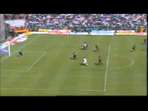 Serie A 1999-2000, day 31 Reggina - Milan 1-2 (J.Vargas o.g., Shevchenko, Pirlo)
