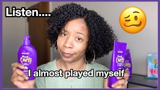 Almost failed Wash N Go...Know Your hair! | Aussie Miracle Curls Review