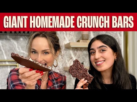 Irresistible Dark Chocolate Crunch Bars