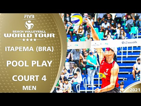 Men's Pool Play - Court 4 | Day 3 | 4* Itapema 2021