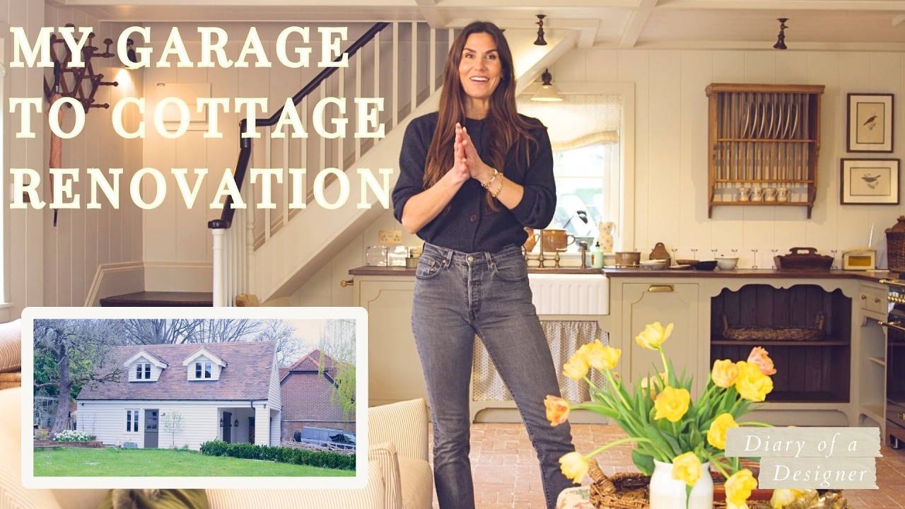 Garage Conversion Reveal: An Interior Designer Transforms Her Own Home | Diary of a Designer