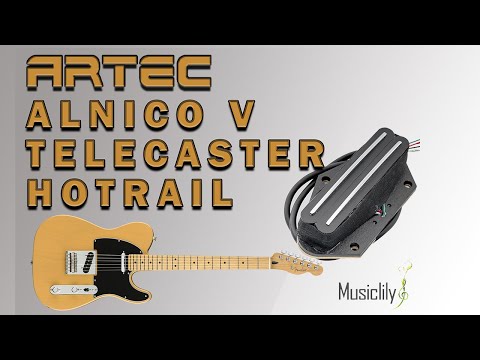 ARTEC ALNICO V TELECASTER HOT RAIL PICKUP