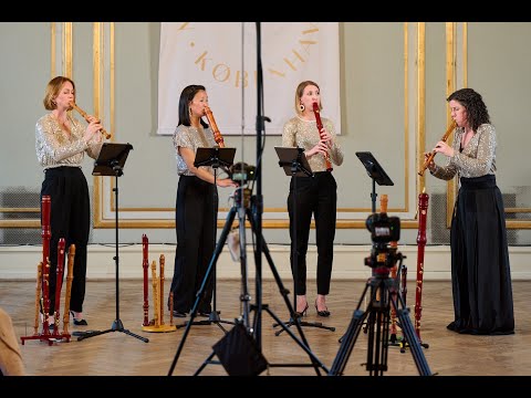 Woodpeckers Recorder Quartet  - Allegro from Vivaldi concerto RV 443