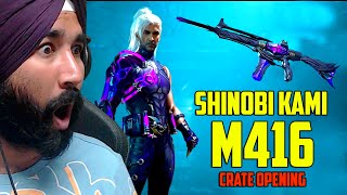 NEW M416 SHINOBI KAMI CRATE OPENING | ONLY 6K UC | BGMI CRATE OPENING