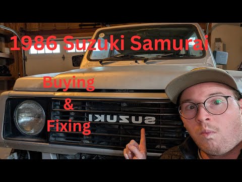 I bought (AND FIXED!) a 1986 Suzuki Samurai