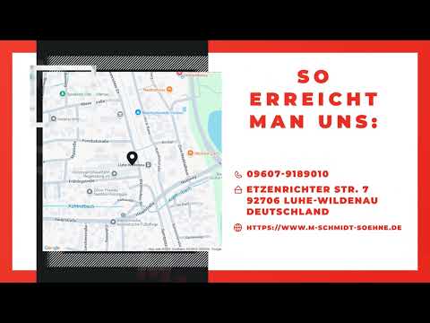 M. Schmidt & Söhne GmbH YouTube-Vdeominiatur 10