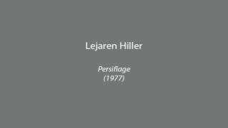 Lejaren Hiller - Persiflage (1977)