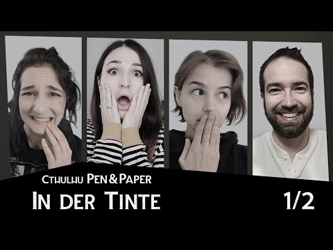 CTHULHU Pen&Paper - IN DER TINTE (Teil 1) | mit Haselnuuuss, Vyerlu und Rike