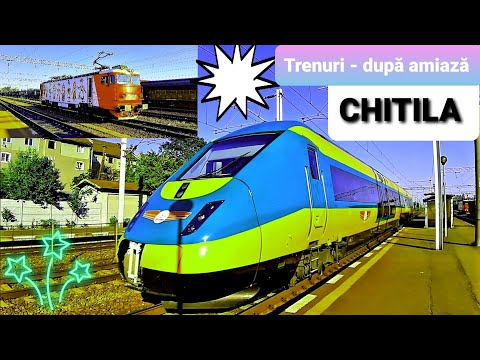 Trenuri (de dupa amiaza) ... la Chitila