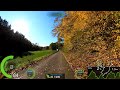 60 minute 4 hills Autumn🚴🏽‍♂️🍂🍁🌞  Indoor Cycling Workout with Cadence & Speed Display Ultra HD