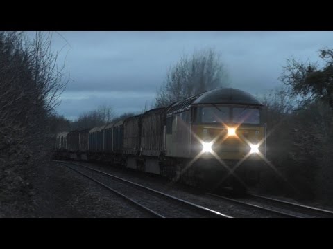 56096 logs full scream at Grafton Hereford 17/12/2014