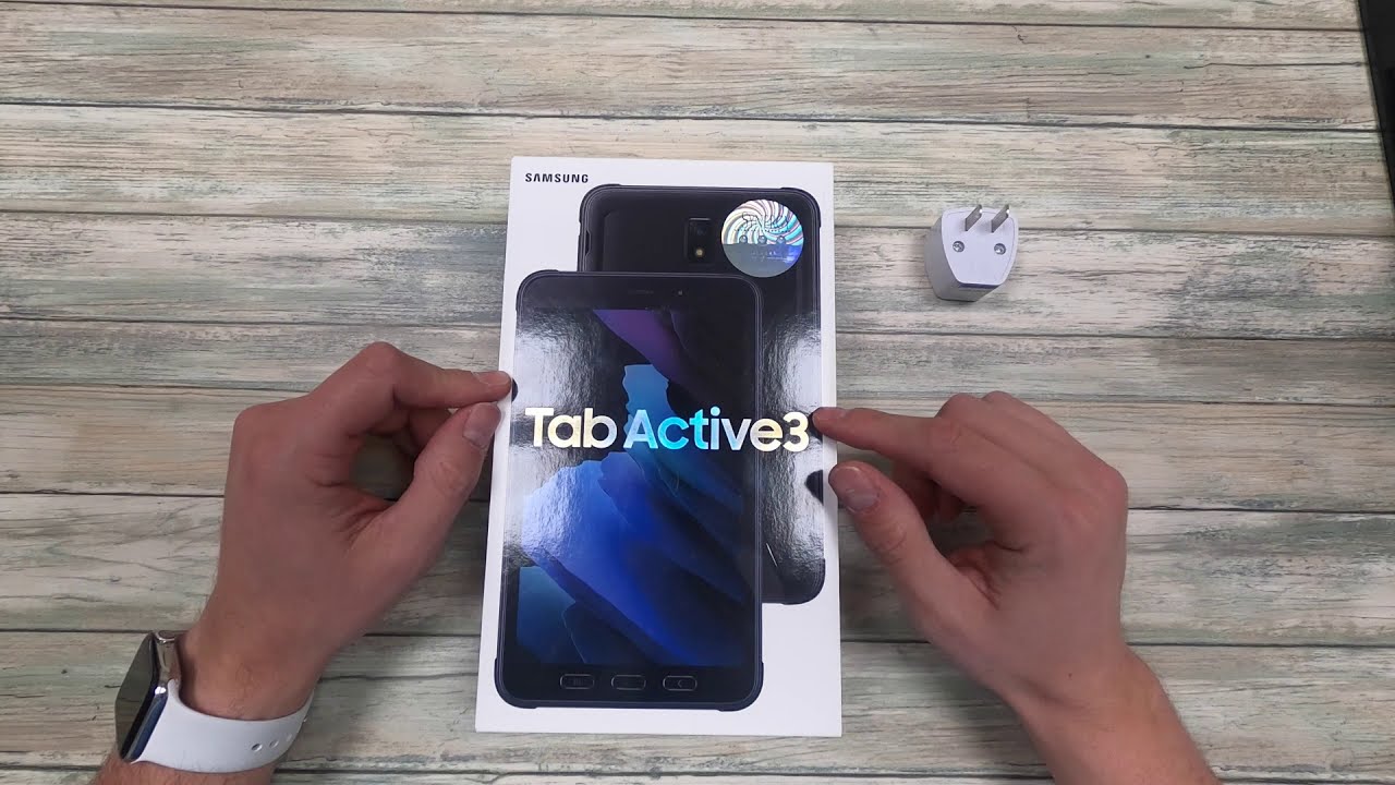 Samsung Galaxy Tab Active3 Unboxing & first impressions. This thing is wild y'all.