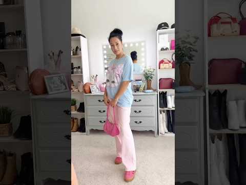 Outfit casual usando colores claros 🩵🩷🩵🩷